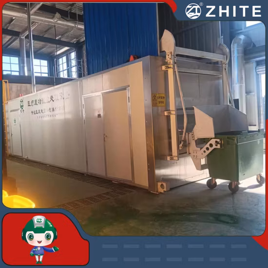 Утилизация медицинских отходов с помощью установки микроволновой дезинфекции №3